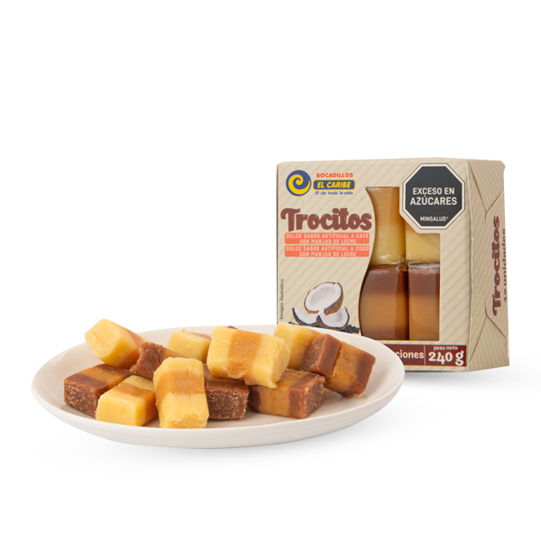Trocitos De Coco y Café X 240 G